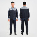 Áo bảo hộ lao động Evinz AV06 bền đẹp, thoáng mát cho kỹ sư, công nhân, Size L - Vải kaki liên doanh