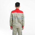 Áo bảo hộ lao động Evinz AV09 vải kaki cao cấp, không phai xù cho kỹ sư, nhân viên kỹ thuật, Size L - Vải kaki liên doanh