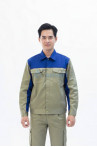 Quần áo bảo hộ lao động Evinz AV18 bền đẹp giá rẻ cho kỹ sư, nhân viên kỹ thuật, Size M - Vải kaki liên doanh