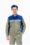 Quần áo bảo hộ lao động Evinz AV18 bền đẹp giá rẻ cho kỹ sư, nhân viên kỹ thuật, Size M - Vải kaki liên doanh
