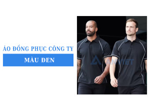 Áo đồng phục công ty màu đen: Gợi ý lựa chọn theo ngành nghề