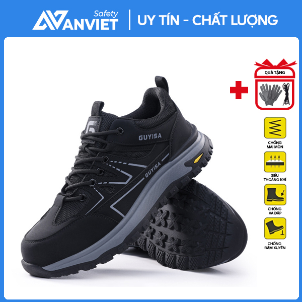 Giày bảo hộ lao động Zboot Z114 chống đinh, chống va đập, đế chống