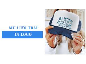 Top 4 kiểu mũ lưỡi trai in logo đẹp ấn tượng thịnh hành hiện nay