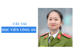Nhận diện cầu vai học viên công an theo tiêu chuẩn đồng phục ngành CAND