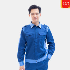 [Siêu khuyến mãi] Quần áo bảo hộ lao động Evinz AV03 cho kỹ sư kỹ thuật thời trang hiện đại thoáng mát