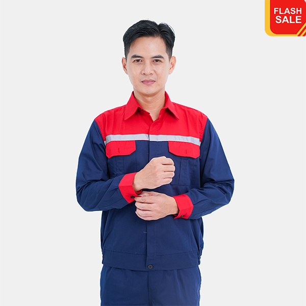 [Siêu khuyến mãi] Đồng phục bảo hộ lao động Evinz AV08 dành cho kỹ sư, nhân viên kỹ thuật - Thời trang hiện đại