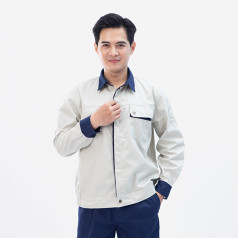 Quần áo bảo hộ lao động Evinz AV46 chất liệu dày dặn, chuẩn form cho kỹ sư, kỹ thuật