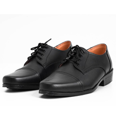 Giày bảo hộ BH25 chất liệu da simili màu đen lịch lãm