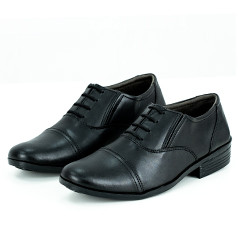 Giày bảo vệ BH29 da cao cấp, bền màu cho bảo vệ, nhân viên văn phòng