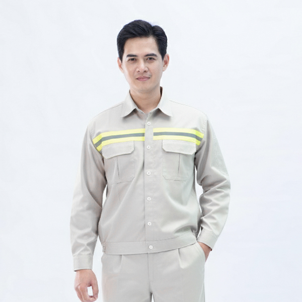 Đồng phục bảo hộ lao động Evinz AV49 thiết kế chuyên nghiệp cho kỹ sư, nhân viên kỹ thuật, công nhân