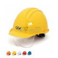 Mũ bảo hộ COV Hàn Quốc có kính E002 cao cấp bảo vệ toàn diện M125, Màu vàng