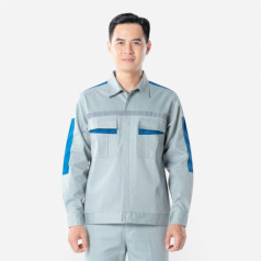 Đồng phục bảo hộ lao động Evinz AV19 chuyên nghiệp cho kỹ sư, kỹ thuật, thợ cơ khí