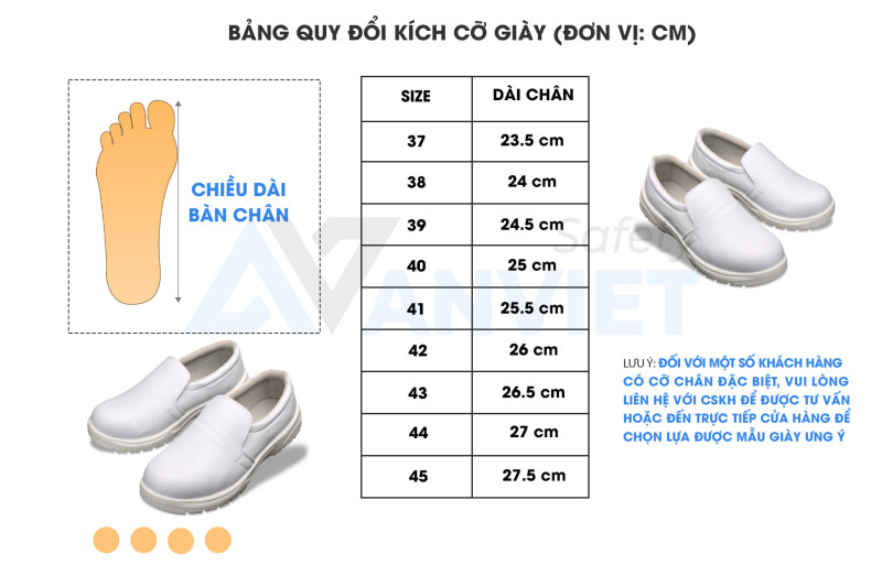 hướng dẫn chọn size