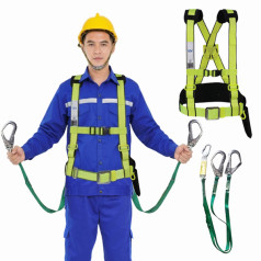 Dây đai an toàn bán thân 2 móc ST COV có giảm sốc C131