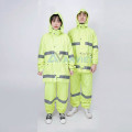 Bộ quần áo mưa phản quang thiết kế có mũ cao cấp A12, Size L