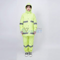 Bộ quần áo mưa phản quang thiết kế có mũ cao cấp A12, Size L