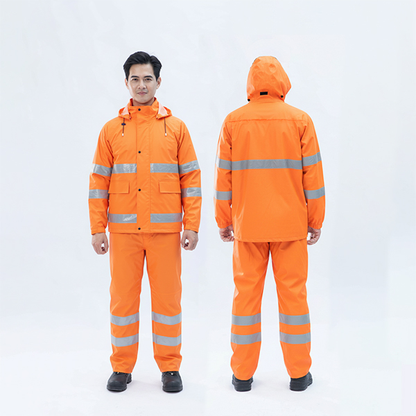 Áo mưa phản quang điện lực A01