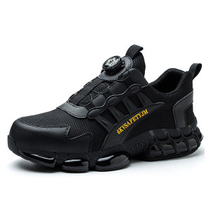 Giày bảo hộ lao động Zboot Z126 núm vặn tiện lợi, mũi thép cao cấp, thoáng khí, chống trượt, Size 41