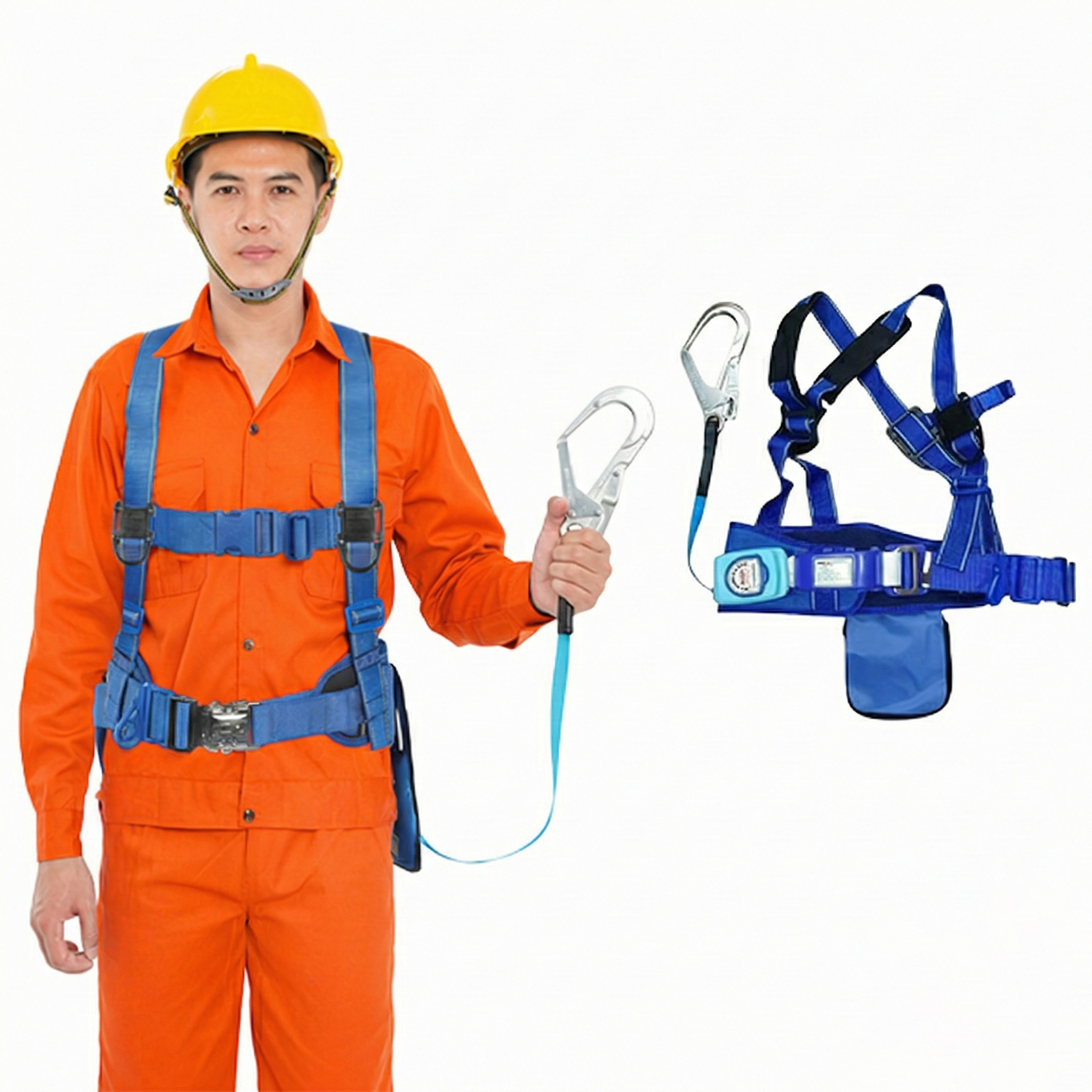 Dây an toàn bán thân móc nhôm Sseda C127