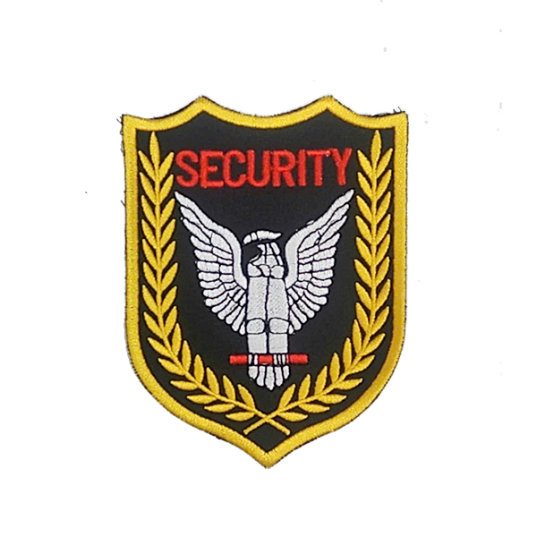 Logo bảo vệ BH33 thêu nổi hình khiên tinh tế