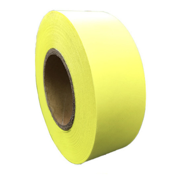 Dây vải phản quang polyester cảnh báo giữ an toàn lao động, vàng chanh 5cmx100m PQ08