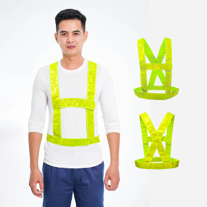 Áo bảo hộ phản quang dạng dây giá rẻ, dễ dùng AV80