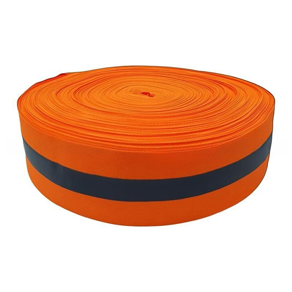 Cuộn phản quang vải màu cam khổ 5cm x 100m PQ02