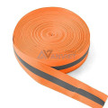 Cuộn phản quang vải màu cam khổ 5cm x 100m PQ02