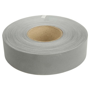 Cuộn dây phản quang poly màu xám bản 2.5cm x 100m PQ05