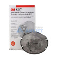 Khẩu trang 3M 8247 có than hoạt tính khử mùi, lọc bụi tốt H109