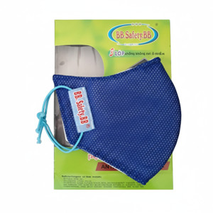 Khẩu trang vải hoạt tính bảo bình 650 không hộp, chống bụi kháng mùi H113