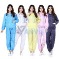 Quần áo phòng sạch bộ rời chống tĩnh điện S101, Màu xanh - Size M