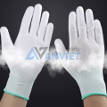 Găng tay phòng sạch Polyester PU phủ lòng, chống trượt cao cấp S135