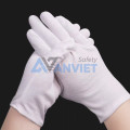 Găng tay vải cotton ESD thấm hút mồ hôi, an toàn điện tử S137