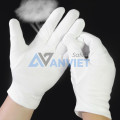 Găng tay vải cotton ESD thấm hút mồ hôi, an toàn điện tử S137