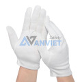 Găng tay vải cotton ESD thấm hút mồ hôi, an toàn điện tử S137