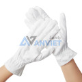 Găng tay phòng sạch vải mịn cao cấp thấm hút mồ hôi, chống bám vân tay S138
