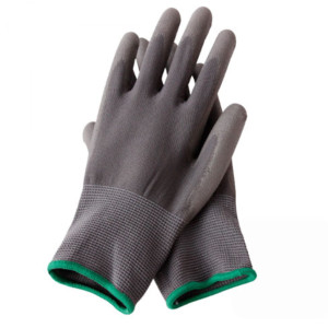 Găng tay phòng sạch Polyester chống tĩnh điện PU phủ bàn S139