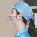 Mũ phòng sạch chống tĩnh điện lưỡi trai S146, Màu xanh