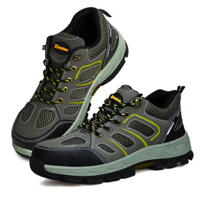 [Bản thường] Giày bảo hộ lao động Zboot Z143 mũi thép chống va đập, chống đâm xuyên, siêu nhẹ, thoáng khí