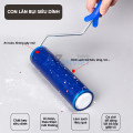 Con lăn dính bụi phòng sạch chuyên dụng PE S157, Màu xanh - 4 inch