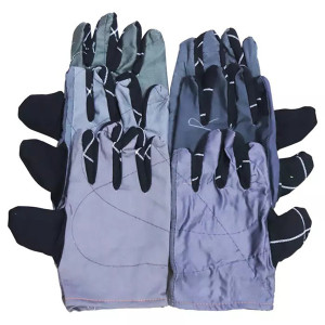 [Hàng sẵn số lượng lớn] Găng tay vải kaki lót nỉ T149