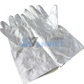 Găng tay chịu nhiệt công nghiệp 500°C sợi Amiang tráng bạc T158