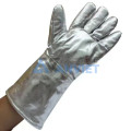 Găng tay chịu nhiệt công nghiệp 500°C sợi Amiang tráng bạc T158