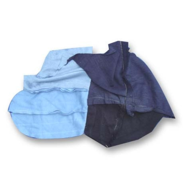 Giẻ lau công nghiệp cotton không xơ bụi, khổ nhỏ đa năng vệ sinh máy móc, thấm hút tốt L100