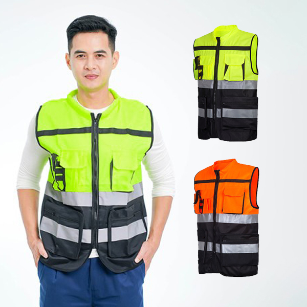 Áo gile phản quang thoáng khí siêu nhẹ AV36