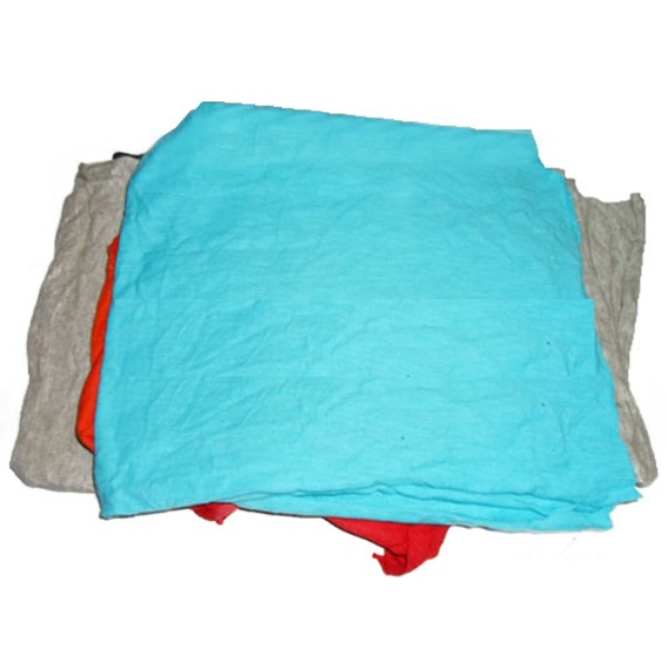 Giẻ lau công nghiệp nhiều màu cotton khổ A4 tái sử dụng, thấm hút vượt trội, mềm mại không xơ bụi L101