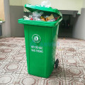 Thùng rác nhựa HDPE 100L có bánh xe R106