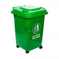 Thùng rác nhựa HDPE 30L 4 bánh xe R100