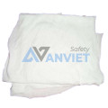 Giẻ lau công nghiệp trắng cotton loại to, mềm dai thấm dầu tốt, tái sử dụng nhiều lần L103 